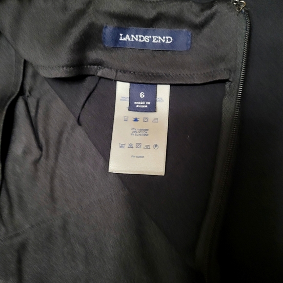 Lands End Jersey Skirt with Pockets! - Picture 4 of 4